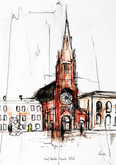 Sketchbook On Paper - Saint Patrick's Church, Belfast